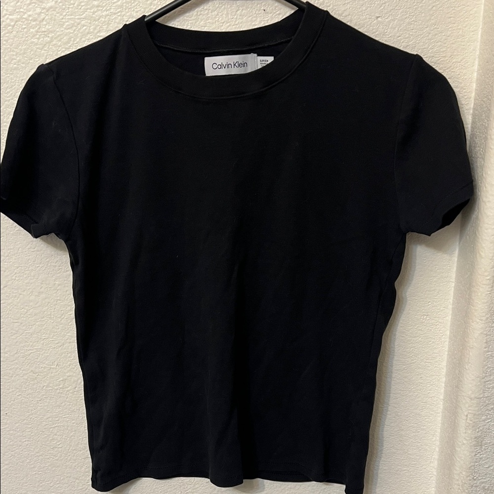 Calvin Klein Classic Black Short Sleeve Tee